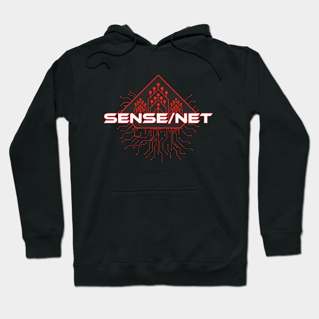 Neuromancer Inspired Design-Science Fiction Hoodie by FutureHype